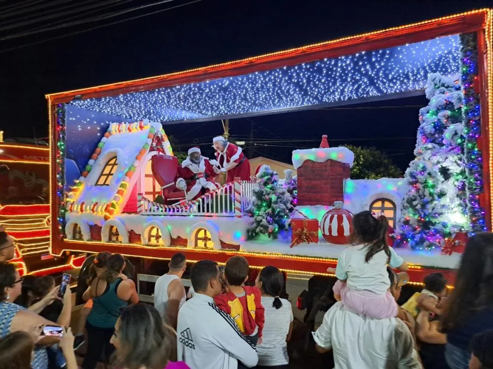 Caravana de Natal da Coca-Cola em Marília: veja por onde o comboio vai passar