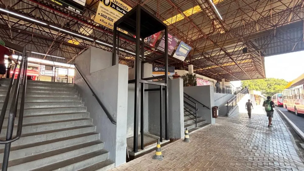 Prefeitura vistoria obra de reforma do Terminal Urbano, que tem previsão de inauguração em 1º de dezembro