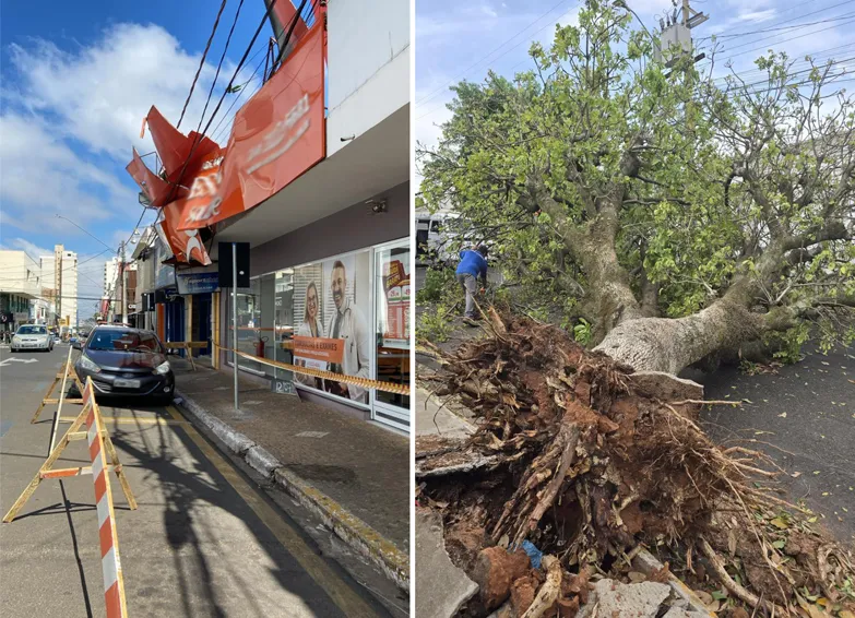 Prefeitura age para minimizar transtornos causados pelo temporal em Marília